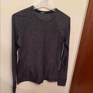 Lululemon Dark Gray Long Sleeve Top